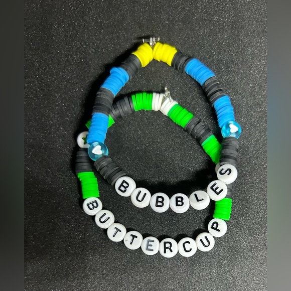 Bubbles (The Powerpuff Girls) Heishi Bracelet - Picture 9 of 12